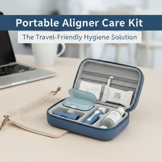 Portable Aligner Care Kit, Compact All-in-One Hygiene Kit