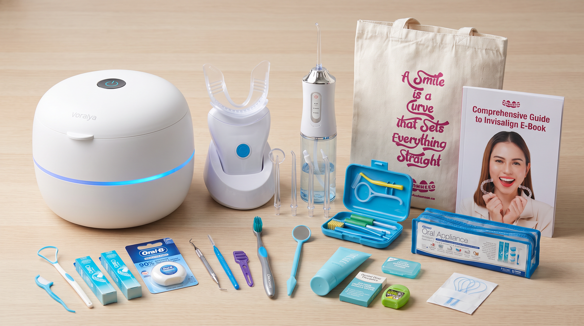 Complete Invisalign Care Kit Australia – Full Aligner Cleaning Set